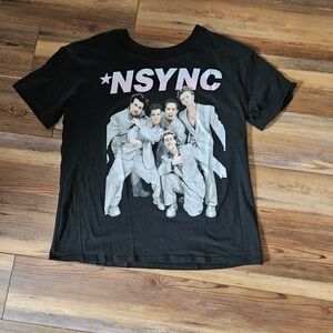 NSYNC Black Graphic T-Shirt